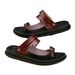 Summer Soft Soled Comfortable Slippers Anti Slip Wear Resistant Beach Shoes Men's Sandals_vogvips.com