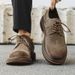 Euro Step 2025 Autumn New Men's Brogue Formal Leather Handmade Carved British Style Work Business Shoes_vogvips.com