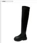 Elastic Over-the-Knee High For Women 2025 Autumn Winter New Style Petite Riding Slim Chunky Heel Long Boots_vogvips.com