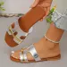 New 2026 Summer Women's Flat Slippers Fashion Casual Sandals Beach Shoes_vogvips.com