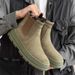 Thick-soled Heightening Tooling Boots Sleeve Martin Boots Couple Casual Chelsea Boots_vogvips.com