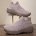 Socks Shoes Ultralight Couple Sports Shoes Outdoor Shock Absorption Wear Resistance Lightweight Thick Soled Running Shoes_vogvips.com