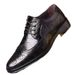 Euro Step Brogue Carved Men's Size British Style Lace-up Business Formal Large Korean Version Leather Shoes Men 45-46-47_vogvips.com