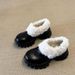 platform-soled Loafers For Women, Small People To Increase Their Height, Add Fleece To Keep Warm, And Pedal Small Leather Shoes._vogvips.com