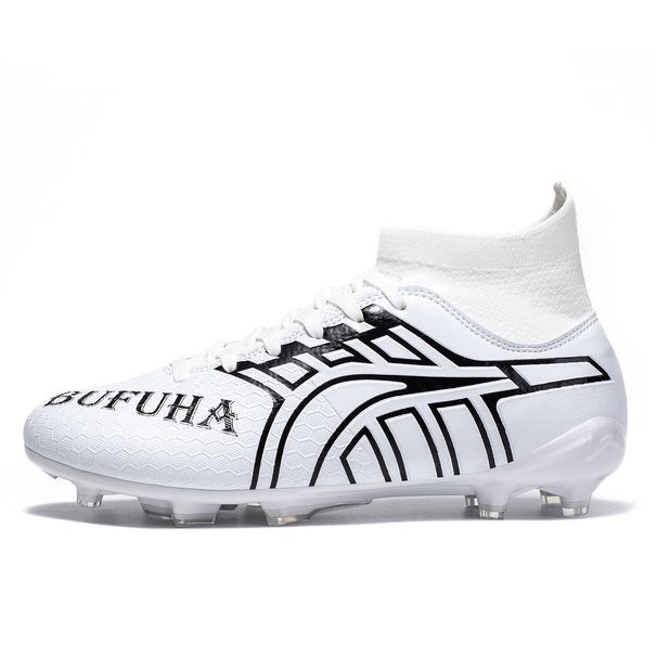 High-top Football Shoes For Young Students With Long Nails Broken Artificial Grass Training Men's And Women's Shoes Football Shoes_vogvips.com