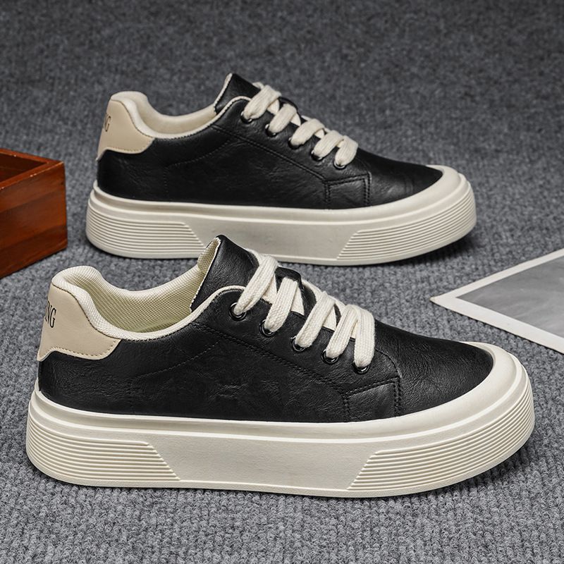 2026 Summer New Arrival Plus Size Men's Platform Sneakers Trendy Men's Shoes Hong Kong Style Casual Shoes Student Shoes_vogvips.com