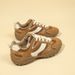 Retro Women's Chunky Sneakers 2025 Round Toe Soft Sole Dad Shoes Fashion Casual Shoes_vogvips.com