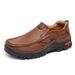 Size 48 Large Men's Casual Soft Sole Dad Winter New Breathable Leather Shoes_vogvips.com