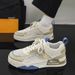 2024 New Men's Comfortable Outdoor Comfort Trend Thick Sole Four Seasons Breathable Thick Sole Board Shoes Fashion Men's Shoes_vogvips.com