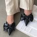 Women's Flat Beach 2024 Fashion Butterfly Knot Women's Apartments With Shoes Slippers Mules_vogvips.com