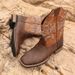 Retro Western cowboy tall knight boots man_vogvips.com