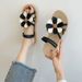 2025 New Women's Summer Outdoor Roman Style Sandals Korean Fashion Ins Trend Beach Slippers_vogvips.com