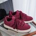 Women's Thick Soled Angolan Red Sneakers Korean Style Sporty Casual Versatile Spring Online Shoe_vogvips.com