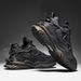Autumn New Rotating Button Popcorn Mecha Leather Surface With Plush Men's Shoes, Sports Shoes_vogvips.com