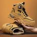 European Warm Series 2025 New Martin Autumn Winter Height Increasing Work Boots Trendy Men's Versatile High-top Shoes_vogvips.com