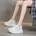Small Thick-soled Forrest Gump Shoes Women's Casual Versatile Height-increasing Women's Shoes_vogvips.com