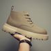 Fashion Chelsea Boots Men's Pointed Business Casual High-top Leather Shoes Retro Short Boots Heightening Martin Boots_vogvips.com