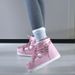 Women's Shoes Waterproof And Non Slip Space Boots , New Style, Short, Thickened, Warm Snow Boots._vogvips.com