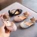 Rhinestone Soft Soled Girls' Sandal Princess Shoes Children's Shoes Girls' Leather Shoes_vogvips.com