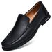 Large Size 46 Loafers For Men, British Style Casual White Shoes, Business Formal Slip-On Hollow Breathable Leather Shoes_vogvips.com