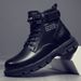 European Warm Series Men's Martin 2025 New High-top British Style Black Workwear Motorcycle Boots Summer Autumn Casual Leather Shoes_vogvips.com