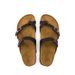 White Clip-toe Cork Cool Slippers Birkenstocks 2025 New Lazy Wear Leather Casual Birkenstocks Slippers_vogvips.com