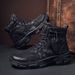 Explosions cotton boots winter men's camouflage boots trend casual warm martin boots plus cotton desert boots wholesale_vogvips.com