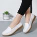 Nurse Shoes Women's Spring New Comfortable Soft Sole Breathable Non-slip All Fashion Wedges Work Small White Shoes_vogvips.com
