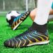Soccer Shoes Soccer Cleats Football Boots High-Top Football TF With Spikes Youth Students, Artificial Turf Competition Training Long-Studded Soccer Tr_vogvips.com