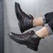 European Warm Series Genuine Leather Martin Men High 2025 New Fleece Lined Warm British Style Boots Mid Top Casual Work Shoes_vogvips.com