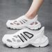 Wncnativ Cave Men's Baotou Casual Breathable Water Wading Beach Soft Bottom Sandals For Outdoor Wear Spring And Summer_vogvips.com