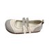 Niche Original Retro Fashion Casual Shoes Ugly Cute Shoes Literary Round Head Shallow Mouth Velcro Single Shoes_vogvips.com