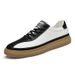 Men's Splicing Four-board Shoes Breathable Low-top Lace-up Large-size Casual Shoes_vogvips.com
