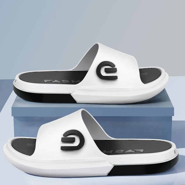 2025 New Men's Summer Outdoor Wear Indoor Home Anti Slip Thick Sole Trendy Cool And Fashionable Slippers Men_vogvips.com