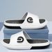 2025 New Men's Summer Outdoor Wear Indoor Home Anti Slip Thick Sole Trendy Cool And Fashionable Slippers Men_vogvips.com