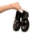 Soft Version~Women's Slip-on Loafers With Small Gold Coins, High-heeled British Style Leather Shoes, Chunky Heel, Soft_vogvips.com