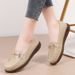Women's Fashion Soft Sole Casual Shoes Single Spring Comfortable Loafers_vogvips.com