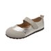 Popular Velcro Women's Shoes Versatile 2025 Spring And Autumn New Casual Soft Sole Lightweight Shallow Mary Jane Flats_vogvips.com