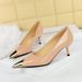 SEVEN BIG TREES Women S Elegant Pointed Toe High Heel Pumps Patent Leather Stiletto Heels For Evening Parties_vogvips.com