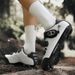 Large Size Riding Shoes Hard Soled Outdoor Mountain Bike Lock Shoes Breathable Road Bike_vogvips.com