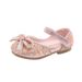 New Girl Princess Bow Baby Dance Show Single Shoe Leather Shoes For Student Girls_vogvips.com