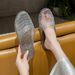 Home Indoor Summer Household Crystal For Women And Men Bathroom Shower Jelly Odor-Resistant Non-Slip Slippers_vogvips.com