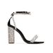 Women's Shoes Black New Style Rhinestone Thick High Heel Buckle Outdoor Fashion Sexy High Heel Sandals_vogvips.com