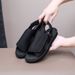 Qiwa Ge Summer Sandals, The Upper Can Be Opened And Widened Larger Thick-soled Shoes For Wide Feet, Large Size, Outdoor_vogvips.com