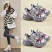 Designer Shoe Korean New Dad Shoes For Women 2026 Spring Student Sports Running Casual Thick Soled Height Increasing_vogvips.com