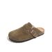 P5 Full Cowhide Women's All-match Retro Autumn And Winter 2023 New Comfortable Flat Cork Half Slippers For Outerwear_vogvips.com