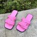 Korean-Style Open-Toe Square-Head Cross-Strap, 2025 Summer New Trendy's Shoes, Fashionable Beach Sandals For_vogvips.com