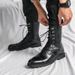 European Warm Series Plus Size Long 2025 British Style Martin Boots Leather Shoes_vogvips.com