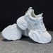 6616-2 Meh Inner Height Increaing Women 2025 Spring Summer New Veratile Korean Style Thick Sole Dad Shoe For_vogvips.com