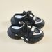 Half-trust Dad Shoes Female Student Casual Mesh Breathable Heightening Shoes_vogvips.com